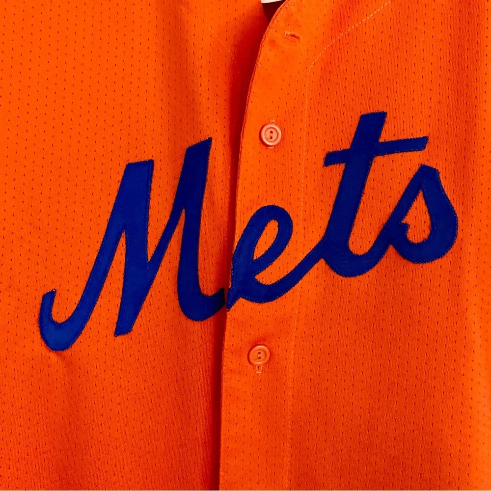 NY METS Vintage Majestic Jersey - Made in the USA Size L - Picture 2 of 11